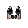 2019 High Heel Women's Pumps Black Genuine Leather x19-c053C Ladies Women custom Dress Shoes Heels For Lady